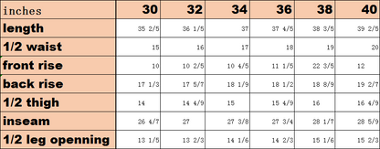 "REVENGE" CHANGABLE JEANS