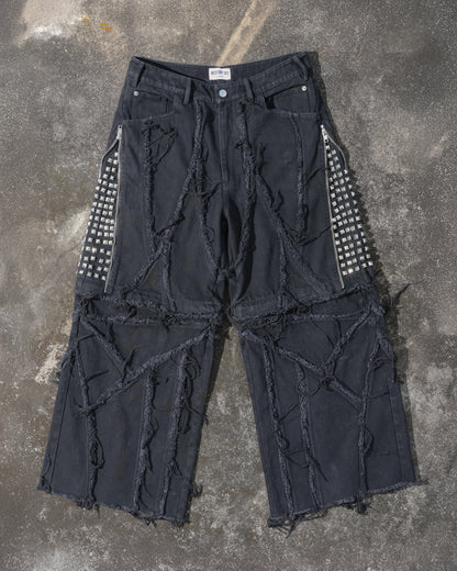 "VEIL" CONVERTIBLE JEANS