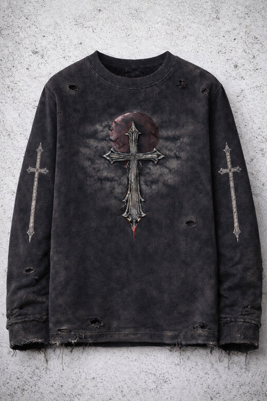 "CRIMSON ECLIPSE" LONGSLEEVE