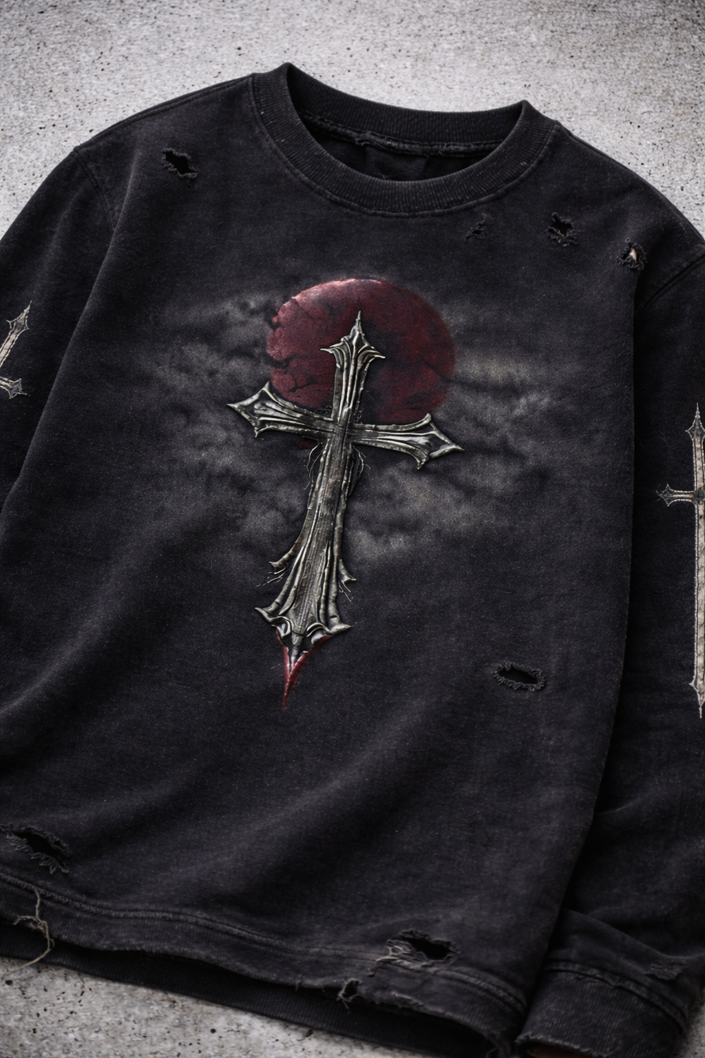 "CRIMSON ECLIPSE" LONGSLEEVE