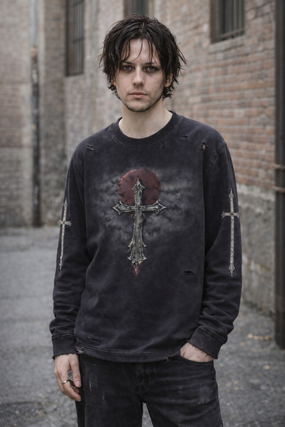 "CRIMSON ECLIPSE" LONGSLEEVE