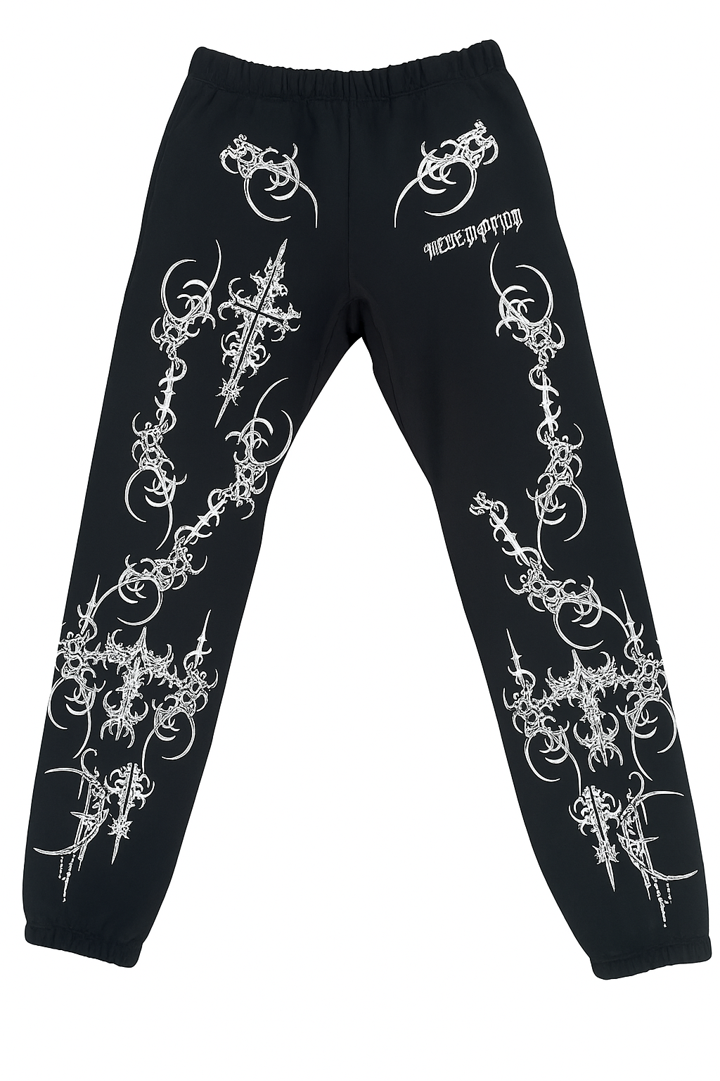 BLACK "REDEMPTION" SWEATPANTS